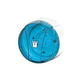 Palex 3442-1 Şeffaf Mavi Mini Pratik Tuvalet Kağıdı Dispenseri