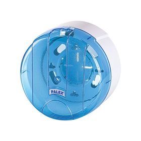 Palex 3442-1 Şeffaf Mavi Mini Pratik Tuvalet Kağıdı Dispenseri