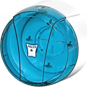 Palex 3442-1 Şeffaf Mavi Mini Pratik Tuvalet Kağıdı Dispenseri