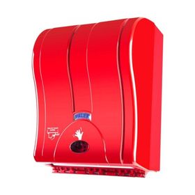 Palex 3490-B 21 cm Kırmızı Otomatik Havlu Dispenseri