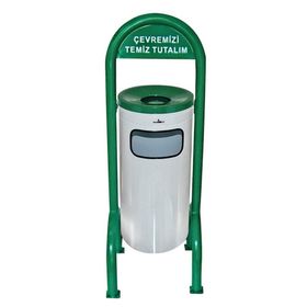 Palex 3560-3 Ayaklı Boyalı Bahçe Tipi Çöp Kovası
