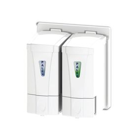 Palex 3564-1 2x250 cc Beyaz Mini Sıvı Sabun Dispenseri