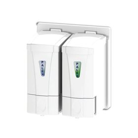 Palex 3564-1 2x250 cc Beyaz Mini Sıvı Sabun Dispenseri