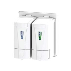 Palex 3564-1 2x250 cc Beyaz Mini Sıvı Sabun Dispenseri