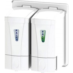 Palex 3564-1 2x250 cc Beyaz Mini Sıvı Sabun Dispenseri
