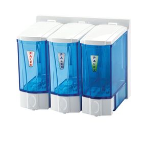 Palex 3566-0 3x250 cc Şeffaf Mini Sıvı Sabun Dispenseri