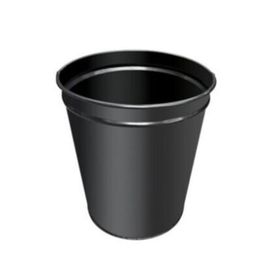 Palex 3700-0 Masa Altı Metal 13 lt Siyah Çöp Kovası