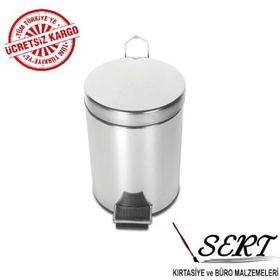 Palex 3700-308 8 lt Krom Pedallı Çöp Kovası