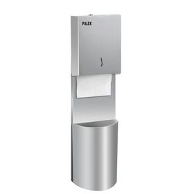Palex 3800-1 Krom Kombine Set Yuvarlak 400'lü Kağıt Havlu Dispenseri