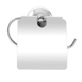 Palex 3802-6 Krom Ev Tipi Kapaklı WC Kağıt Asacağı