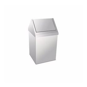 Palex 3822-45 45 lt Krom Pratik Kapaklı Çöp Kovası