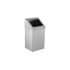 Palex 3834-311 11 lt Krom Açık Çatı Kapaklı Çöp Kovası