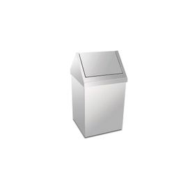 Palex 3834-316 16 lt Krom Açık Çatı Kapaklı Çöp Kovası
