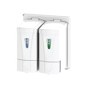 Palex İkili Mini Beyaz Sıvı Sabun Dispenseri
