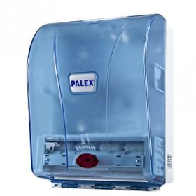 Palex Otomatik Havlu Şeffaf Mavi Dispenseri