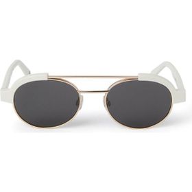 Palm Angels PERI10CS 52 107 Beyaz Metal Erkek Güneş Gözlüğü