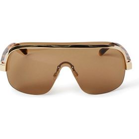 Palm Angels PERI10IS 99 6064 Kahverengi Metal Erkek Güneş Gözlüğü