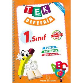 Palme 1. Sınıf Tek Defterim - kollektif