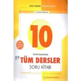 Palme 10 Sınıf Tüm Dersler Soru Kitabı 2019 - Kolektif