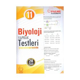 Palme 11. Sınıf Biyoloji Yaprak Konu Testi - Palme Yayınları Komisyon