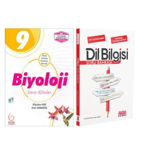 Palme 9.Sınıf Biyoloji ve AKM Dil Bilgisi Soru Bankası Seti 2 Kitap