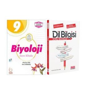 Palme 9.Sınıf Biyoloji ve AKM Dil Bilgisi Soru Bankası Seti 2 Kitap
