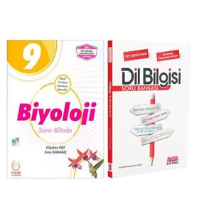 Palme 9.Sınıf Biyoloji ve AKM Dil Bilgisi Soru Bankası Seti 2 Kitap