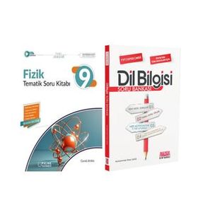 Palme 9.Sınıf Fizik ve AKM Dil Bilgisi Soru Bankası Seti 2 Kitap