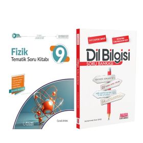 Palme 9.Sınıf Fizik ve AKM Dil Bilgisi Soru Bankası Seti 2 Kitap