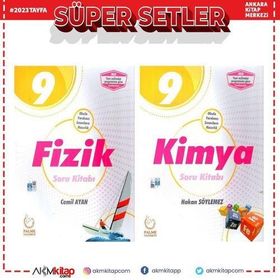 Palme 9.Sınıf Fizik ve Kimya Soru Bankası Seti 2 Kitap