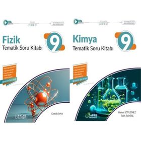 Palme 9.Sınıf Fizik ve Kimya Soru Bankası Seti 2 Kitap