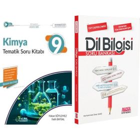 Palme 9.Sınıf Kimya ve AKM Dil Bilgisi Soru Bankası Seti 2 Kitap