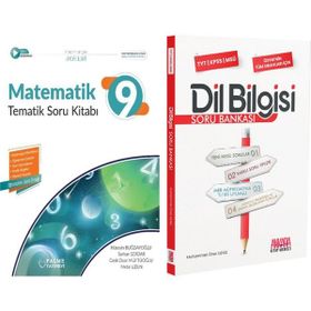 Palme 9.Sınıf Matematik ve AKM Dil Bilgisi Soru Bankası Seti 2 Kitap
