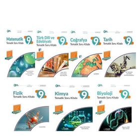 Palme 9. Sınıf soru bankası seti 7 kitap