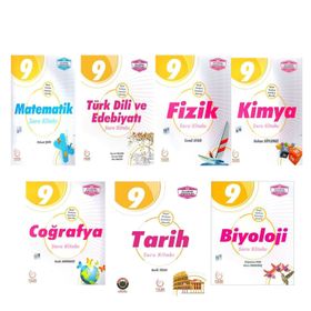 Palme 9. Sınıf soru bankası seti 7 kitap