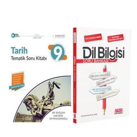 Palme 9.Sınıf Tarih ve AKM Dil Bilgisi Soru Bankası Seti 2 Kitap