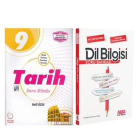 Palme 9.Sınıf Tarih ve AKM Dil Bilgisi Soru Bankası Seti 2 Kitap
