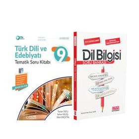 Palme 9.Sınıf Türk Dili Edebiyat ve AKM Dil Bilgisi Soru Bankası Seti 2 Kitap