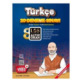 Palme Altın Oran 8.Sınıf Türkçe 20 Deneme Sınavı