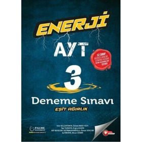 Palme AYT Eşit Ağırlık Enerji 3 Deneme 1.Dönem