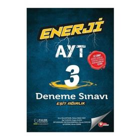 Palme AYT Eşit Ağırlık Enerji 3 Deneme 1.Dönem