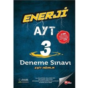Palme AYT Eşit Ağırlık Enerji 3 Deneme 1.Dönem