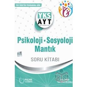 Palme AYT Psikoloji Sosyoloji Mantık Soru Kitabı Palme Yayınevi
