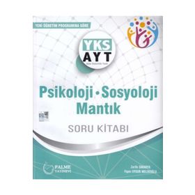 Palme AYT Psikoloji Sosyoloji Mantık Soru Kitabı Palme Yayınevi
