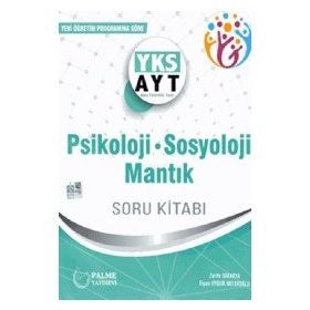 Palme AYT Psikoloji Sosyoloji Mantık Soru Kitabı Palme Yayınevi