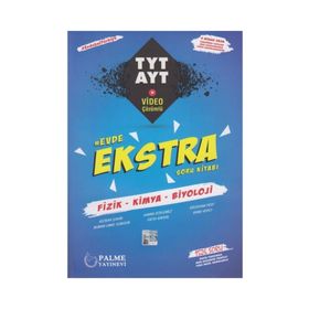 Palme TYT AYT Fizik Kimya Biyoloji Evde Ekstra Soru Kitabı Palme Yayınevi