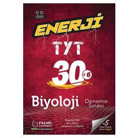Palme TYT Biyoloji Enerji 30 Deneme Sınavı