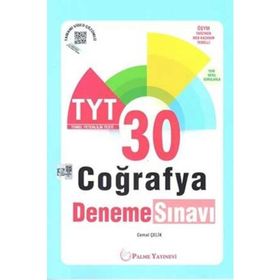 Palme TYT Coğrafya 30 Deneme Sınavı Palme Yayınevi