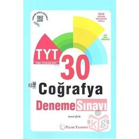 Palme TYT Coğrafya 30 Deneme Sınavı Palme Yayınevi