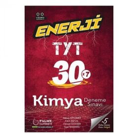 Palme TYT Enerji Kimya 30 Deneme Sınavı Palme Yayınevi